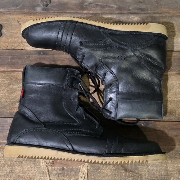 Oliberte Ngola Premium African Leather Double Toe Cap Combat/Work Boots. 43 - Picture 8 of 10